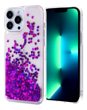 Liquid Quicksand Glitter Cover Case - X4 for iPhone 12 Pro Max (Only Ground Shipping)