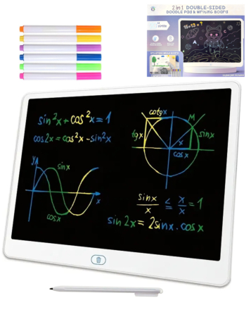 2in1 Double-Sided  Doodle Pad & Writing Board (Only Ground Shipping)