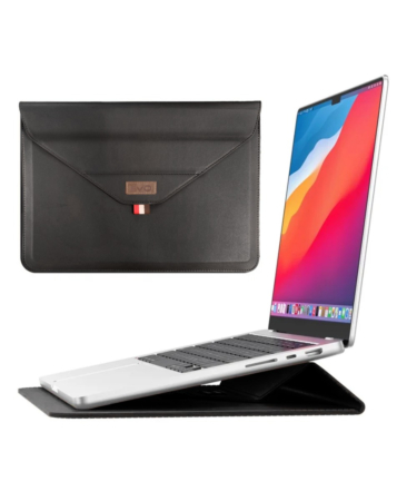 EVO Laptop & iPad 14" Sleeve Pouch Bag - BLACK (Only Ground Shipping)