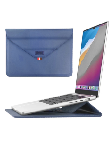 EVO Laptop & iPad 14" Sleeve Pouch Bag - DARK BLUE (Only Ground Shipping)