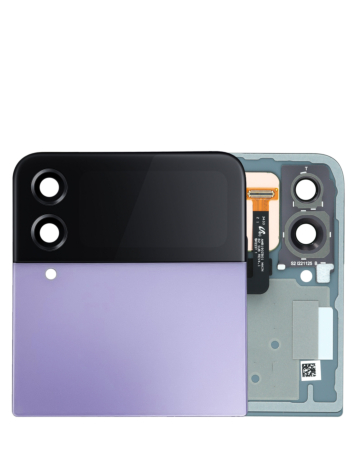 Outer OLED Assembly without Frame for Galaxy Z Flip 4 F721 (LAVENDER) (Service Pack)