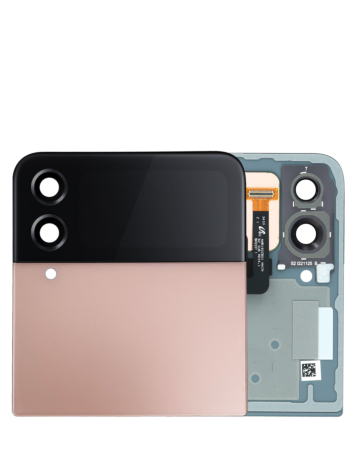 Outer OLED Assembly without Frame for Galaxy Z Flip 4 F721 (PINK GOLD) (Service Pack)