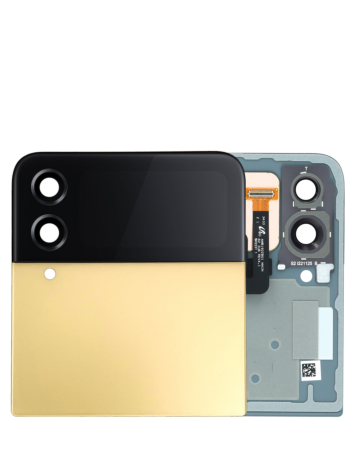 Outer OLED Assembly without Frame for Galaxy Z Flip 4 F721 (YELLOW) (Service Pack)