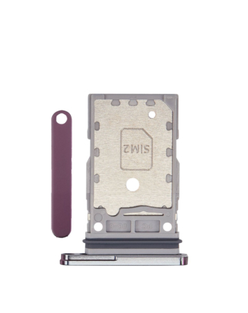 Dual Sim Card Tray for Galaxy Z Fold 4 F936 (BURGUNDY)