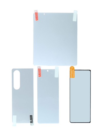 Clear Screen Protector Film for Galaxy Z Fold 4 5G F936 2022 (2.5D / 4 Piece Set)