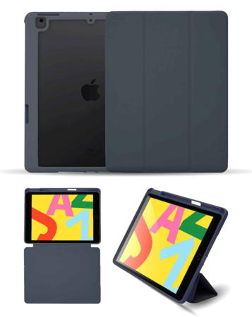 Smart Full Body Magnet Cover - NAVY BLUE for iPad Mini 6 / 7 (A17 Pro) (Only Ground Shipping)