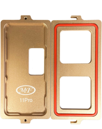 Order the frame position pressing mold and LCD alignment laminate mold for iPhone 11 Pro.