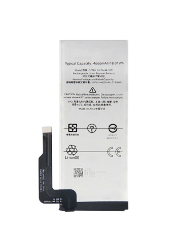Replacement Battery for Google Pixel 5A 5G (G27FU) (Only Ground Shipping)