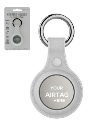 KeyRing Holder for Apple Airtage (WHITE) (Only Ground Shipping)