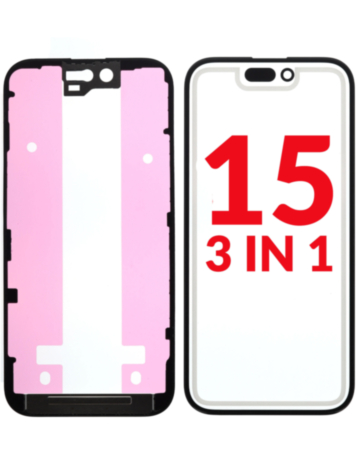 G+ OCA PRO 3-in-1 (Front Glass + Frame + OCA) for iPhone 15