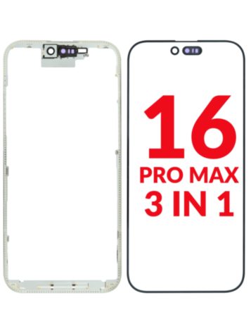 G+ OCA PRO 3-in-1 (Front Glass + Frame + OCA) for iPhone 16 Pro Max