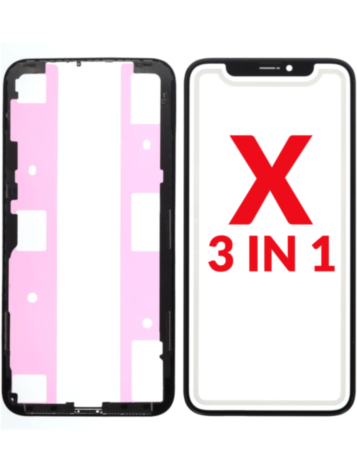 G+ OCA PRO 3-in-1 (Front Glass + Frame + OCA) for iPhone X