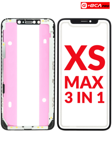 Shop the 3-in-1 front glass, frame, and OCA for iPhone XSM, G+ OCA Pro.