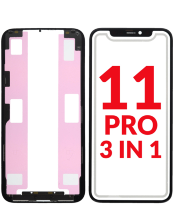 G+ OCA PRO 3-in-1 (Front Glass + Frame + OCA) for iPhone 11 Pro (Premium)