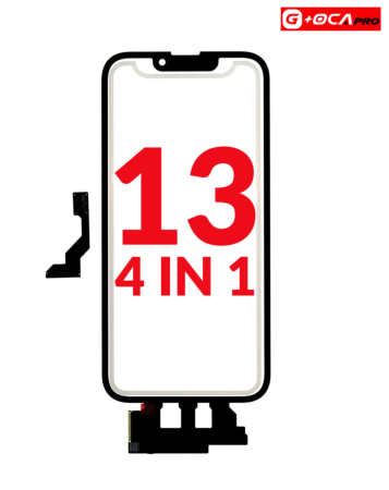 Order the 4in1 Front Glass, Frame, Short Touch, and OCA No IC for iPhone 13 G+ Oca Pro.

