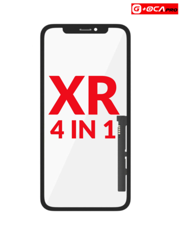 Purchase the 4-in-1 set that includes Front Glass, Frame, Long Touch, and OCA for iPhone XR, G Plus Oca Pro.
