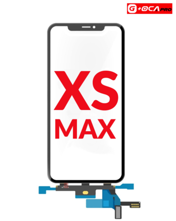 Stock up on the 4-in-1 front glass, frame, short touch, and OCA for iPhone XS Max, G+ OCA Pro.