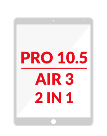 G+ OCA PRO 2-in-1 (Front Glass + OCA) for iPad Pro 10.5" (2017) / Air 3 (2019) (WHITE)