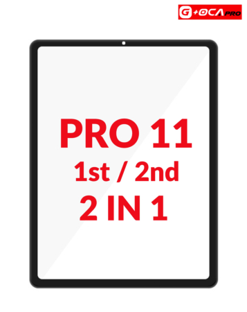 G+Oca Pro iPad Pro 11 1st / 2nd Generation Front Glass with OCA (2in1) (BLACK)