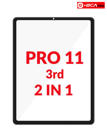 G+Oca Pro iPad Pro 11 3rd Generation Front Glass with OCA (2in1) (BLACK)