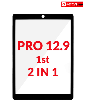 G+Oca Pro iPad Pro 12.9 1st Generation Front Glass with OCA (2in1) (BLACK)