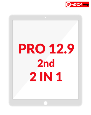 G+Oca Pro iPad Pro 12.9 2nd Generation Front Glass with OCA (2in1) (WHITE)