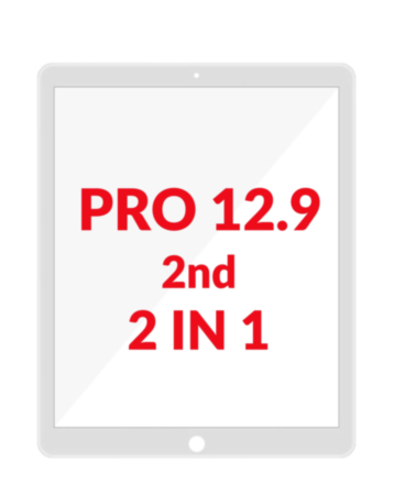 G+ OCA PRO 2-in-1 (Front Glass + OCA) for iPad Pro 12.9" (2nd Gen 2017) (WHITE)