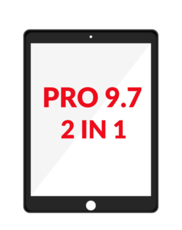 G+ OCA PRO 2-in-1 (Front Glass + OCA) for iPad Pro 9.7" (2016) (BLACK)