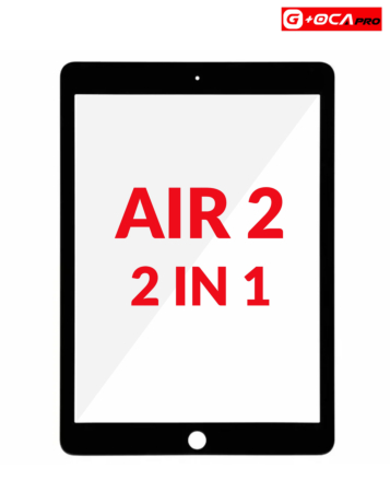 G+Oca Pro iPad Air 2 Front Glass with OCA (2in1) (BLACK)