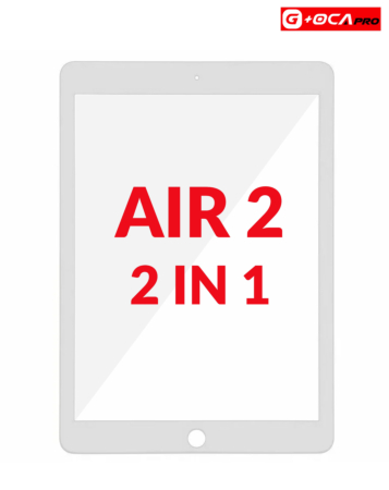 G+Oca Pro iPad Air 2 Front Glass with OCA (2in1) (WHITE)