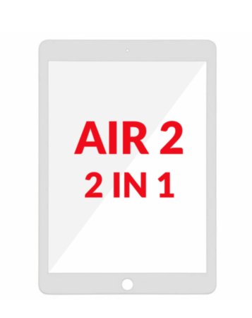 G+ OCA PRO 2-in-1 (Front Glass + OCA) for iPad Air 2 (2014) (WHITE)