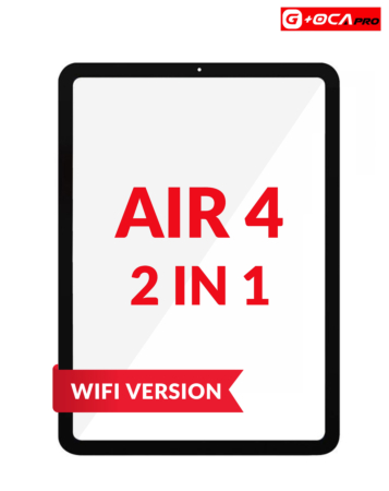 G+Oca Pro iPad Air 4 Front Glass with OCA (2in1) (BLACK) (WiFi Version)