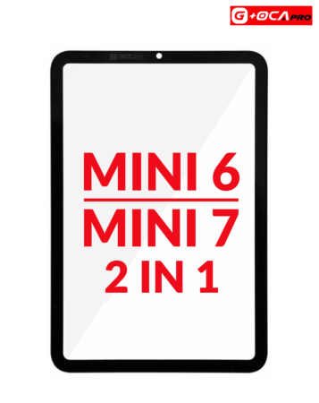 G+Oca Pro iPad Mini 6 / Mini 7 (A17 Pro) Front Glass with OCA (2in1) (BLACK)