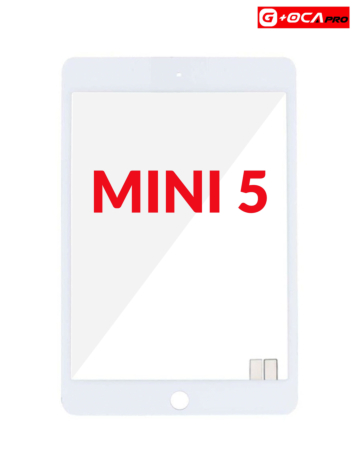G+Oca Pro iPad Mini 5 Digitizer Glass with Touch (WHITE) (Premium)