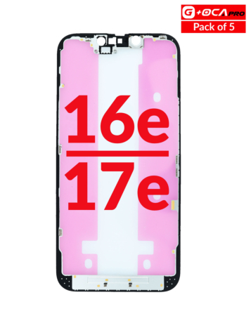 Metal Frame (Pack of 5) for iPhone 16e / 17e (G+ Oca Pro)