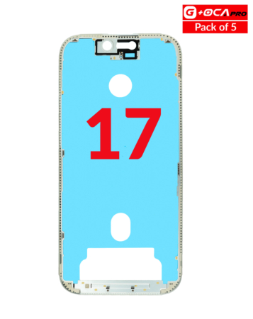 Metal Frame (Pack of 5) for iPhone 17 (G+ Oca Pro)