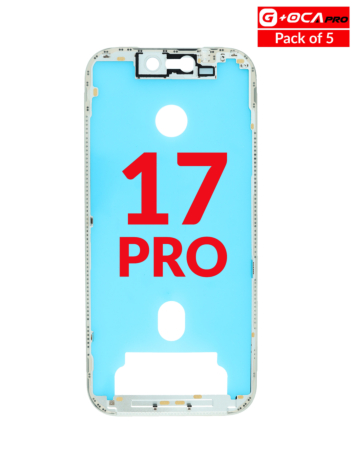 Metal Frame (Pack of 5) for iPhone 17 Pro (G+ Oca Pro)