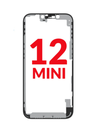 G+ OCA PRO Metal Frame for iPhone 12 Mini (Premium) (Pack of 5)