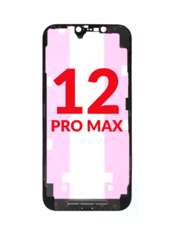 G+ OCA PRO Metal Frame for iPhone 12 Pro Max (Premium) (Pack of 5)