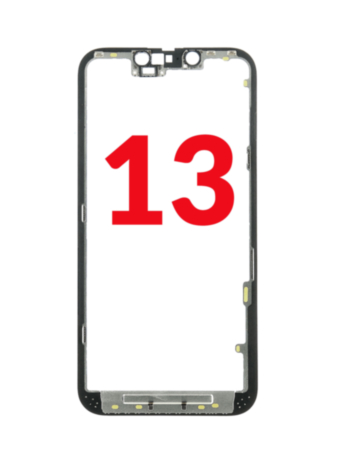 G+ OCA PRO Metal Frame for iPhone 13 (Premium) (Pack of 5)