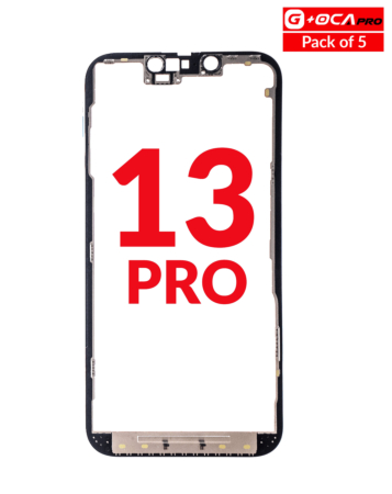 Buy the Metal Frame Pack of 5 Premium for iPhone 13 Pro G+ Oca Pro.
