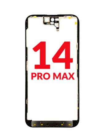 G+ OCA PRO Metal Frame for iPhone 14 Pro Max (Premium) (Pack of 5)