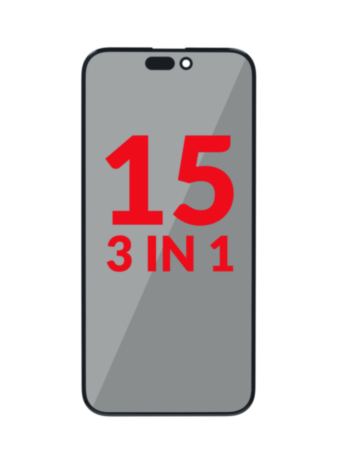 G+ OCA PRO 3-in-1 (Front Glass + Polarizer Film + OCA) for iPhone 15