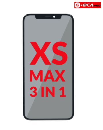 Order the 3-in-1 front glass, polarizer film, and OCA for iPhone XS Max.