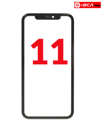 G+ OCA PRO 3-in-1 (Front Glass + Metal Frame + OCA) for iPhone 11 (Single Pack)
