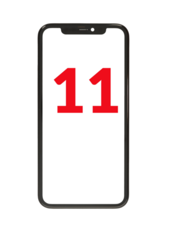 G+ OCA PRO 3-in-1 (Front Glass + Metal Frame + OCA) for iPhone 11 (Single Pack)