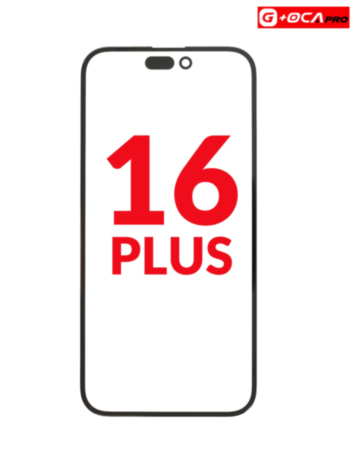 Front Glass with OCA (Single Pack) for iPhone 16 Plus (G+ Oca Pro)