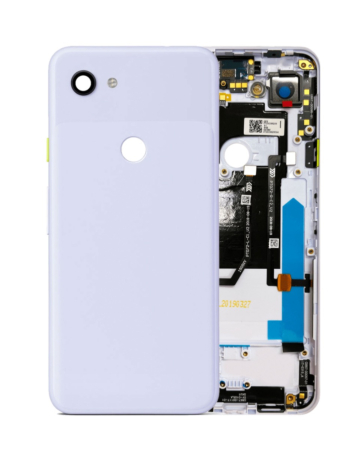 Housing Frame with Small Components Pre-Installed for Google Pixel 3A (PURPLE-ISH) (Service Pack)