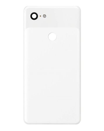 Back Cover for Google Pixel 3 XL (CLEARLY WHITE) (Service Pack)