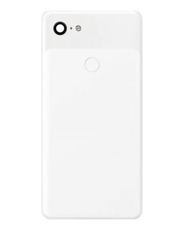 Back Cover for Google Pixel 3 (CLEARLY WHITE) (Service Pack)